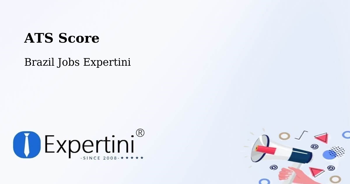 Resume ATS Score & Job Description Match Tool – Jetibá - Brazil Jobs Expertini